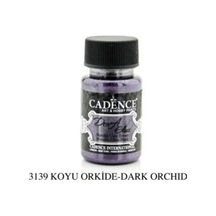 Dora Glass Metalik Cam Boyası 50 Ml. 3139 Koyu Orkide Diğer