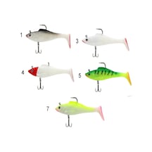 Captain 3568 Cracker Soft 12cm 26gr Levrek Turna Silikonu 3'lü Set Suni Yem