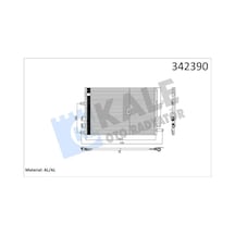 Kale-radyator Klima Radyatörü Alfa Romeo 159 1.9 Jtdm -2005 606x408x16 342390 60694767 50507287 60698005