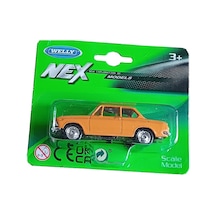 Bmw 2002 Ti Turuncu 1:64 Ölçek Mini Metal Araba Welly Nex