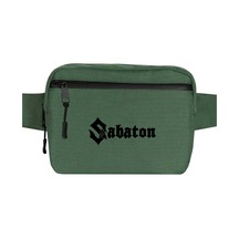 Sabaton Logo Yeşil Bel Çantası