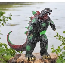 Gerçekçi Görünümlü Özel Dokulu Godzilla Vs. Kong Giant Godzilla Ejderha Figür Oyuncak 35 Cm. Model A