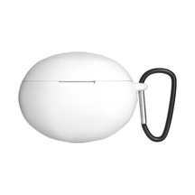 Kilifone - Huawei Freebuds 4i Uyumlu Freebuds 4i - Kılıf Standart Silikon Kılıf - Beyaz