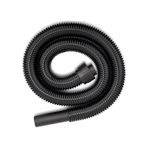 25-1203 Islak/kuru Vakum Hortumu 1-1/4", 4ft 1-2 Galon Islak/kuru Elektrikli Süpürgeler İçin Uygun, Siyah
