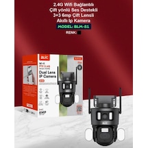 2.4g Wifi Kamera Çift Yönlü Ses Destekli