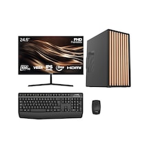 Turbox TX7763 i5-9400 16 GB 1 TB NVMe SSD 24.5" Free Dos Oem Paket Masaüstü Oyuncu Bilgisayarı