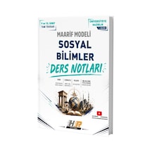 Hız Ve Renk Yayınları Sosyal Bilimler Maarif Modeli 1. Aşama Ders Notları