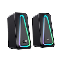 Havit Gamenote Sk208 Pro Rgb Işıklı 2.0 Stereo Gaming Pc Hoparlör Mhmhhvt0005