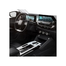 Citroen C4 Max 2025 İle Uyumlu Dijital Gösterge, Navigasyon Ve Orta Konsol Koruyucu 3'lü Set