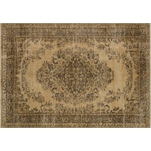 Eşsiz 100% Yün El Dokuma Vintage Halı 169 X 245 Cm 9549