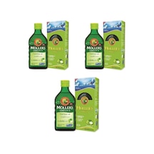 Möller's Omega 3 Elma Aromalı Balık Yağı 3 x 250 ML