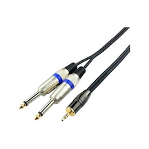 1 Stereo 2X6.3 Mm Mono Kablo 3 Metre