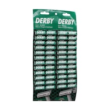Derby Tek Bıçaklı Jilet 48 Li Paket Hassas Ve Ekonomik Tıraş