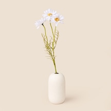 Deco Papatya Yapay Dal Çiçek - Beyaz - 47 Cm Çok Renkli