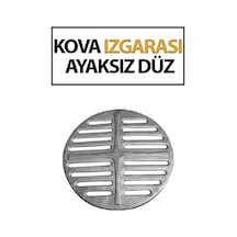 Soba Kova Izgarası Ayaksız Düz , Kalın Saç. Çapı 26 Cm