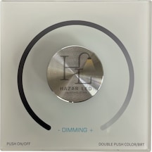 5-24 Volt Dimmer Anahtarlı Duvar Tipi Gömme Led Kontrol Cihazı Display Göstergeli Panel Tipi