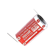 Maxell Er17/33 3.6v 2/3a Size Lithium Pil