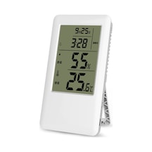 Sones Mc501 Ayarlanabilir İç Mekan Termometre Higrometre, Şarjlı Versiyon