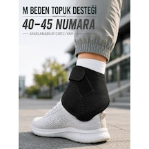 M Beden Topuk Çorabı 40-45 Numara Ayarlanabilir Cırtlı Topuk Destekleyici Çok Renkli