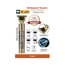 Profesyonel T-bıçak Saç Sakal Ense Ve Çizim Tıraş Makinesi Th-8005