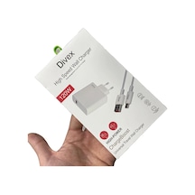 Divex 120w 3a Usb Type-c Yüksek Hızlı Şarj Aleti Ds-302