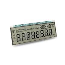 26 Pin Segment Lcd Ekran Camı Endüstriyel Tip Custom Panel