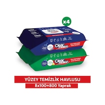 Clearmotion Yüzey Temizlik Havlusu (8x100) 800 Yaprak