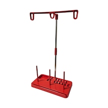 Ev Tipi Dikiş Makinesi Çardağı İplik Çardağı Metal Borulu Plastik Çardak Seti Kırmızı Ts-500