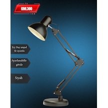 K2 Kml300 Masa Lambası Siyah E27duy