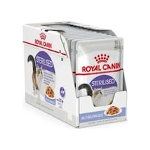 Sterilised Jelly Kısır Kedi Pouch Yaş Mama 85 Gr X 12 Adet