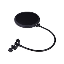 Samdoo Mikrofon İçin 6 İnç Çift Katlı Pop Filtresi, Rüzgar Ve Gürültü Engeli, Esnek Vitesli, Kayıt/söz/sanat İçin Evrensel Kullanım