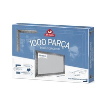 Art Puzzle Gümüş 1000 Parça Demonte Puzzle Çerçevesi