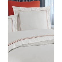 Nazik Home Trend Kiremit Nevresim Takımı Çk Kiremit