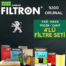 Peugeot 308 1.6 E-Hdi Mann Filtron Filtre Bakım Seti 2014-2017 (495584908)