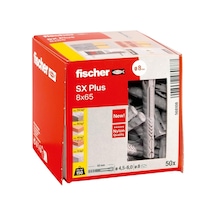 Fischer Sx Plus 8x65 Mm Plastik Genişlemeli Dübel