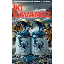 2 X 240 Gr Blue Crab Mavi Yengeç Karışık Atom Macun Keçiboynuzu Pekmezli Ballı Güç Ve Kuvvet