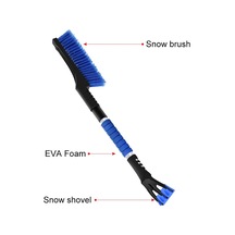 Sones St-3902 Araba Çok Fonksiyonlu Çıkarılabilir Kar Kazıyıcı Kar Küreği Turuncu