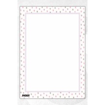 A5 Bloknot Çizgisiz Defter - 50 Yaprak - Memopad - Notepad - Not Defteri - Not Kağıdı - 3744 Çok Renkli