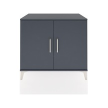 Hyperion Şifonyer 2 Raflı 2 Kapaklı 88x44x80 Antrasit-antrasit Antrasit