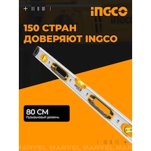 Ingco Bant Manyetik, 80 Cm, Darbe Dayanıklı İnşaat Şablonu 321059955