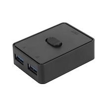 6045 2 Port Usb 3.0 To Kvm Switch Çoklu Pc Kasa Çoklayıcı Hub Anahtar