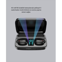 Tws Bluetooth Kulaklık 1800mah Şarj Kutulu Dijital Ekranlı Diğer
