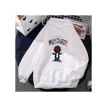 Tarzsokak Beyaz Unisex Hardal Gnx Albümü Kendrick Lamar Kapüşonlular Ropa Hombre Kapüşonlular