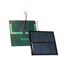 Hubrendy Sh Powermaster Gp-18279 Solar Güneş Paneli 60x60mm 4.2v-0.6w Öğrenciler İçin