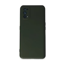 Realme 7 Pro Uyumlu Kılıf Nano İçi Kadife Silikon - Koyu Yeşil
