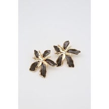 Çelik Küpe 14 K-17552 5 Cm Çok Renkli