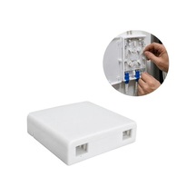 Powermaster Dahili Tip Plastik Fiber Beyaz Ek Bağlantı Kutusu