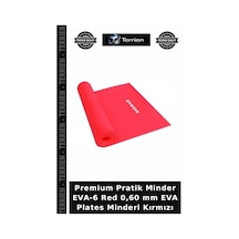 Premium Pratik Minder Eva-6 Red 0,60 Mm Eva Plates Minderi Kırmızı