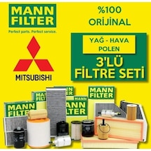 Mitsubishi Lancer 1.6 1.8 Mann-Filter Filtre Bakım Seti 2010-2015
