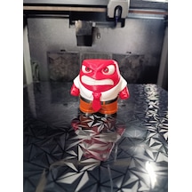 Sevimli Öfke Karakteri Masaüstü Figür - Özel Tasarım 3d Yazıcı Baskı